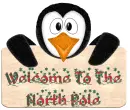 Penguin Sign with Saying