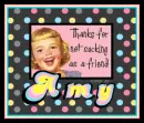 Thanks for not sucking as a friend
