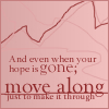 move along