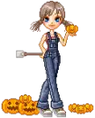 Pumpkin Patch Girl