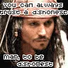dishonest