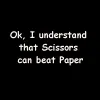 rock, paper, scissors