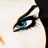 black make up