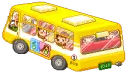 cute kawaii bus