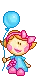 cute kawai lil balloon princess