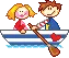 cute kawaii lil lovers in a bark