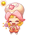 cute kawaii happy baby girl