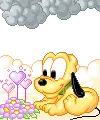 cute kawaii disney baby pluto