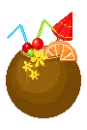 cute kawaii cocktail