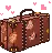 cute kawaii travel luggage