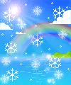 cute kawaii snow