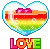 cute kawaii love heart