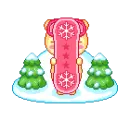 cute kawaii winter snowboard teddy bear