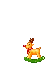 cute kawaii reindeer toy