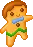 cute kawaii biscuit boy