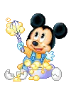 cute kawaii disney baby mickey mouse