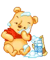 cute kawaii winnie pooh