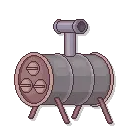 cute kawaii traditional heating