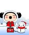 cute kawaii christmas pucca