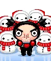 cute kawaii christmas garu