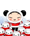 cute kawaii christmas pucca