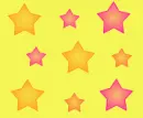 Stars on Yellow