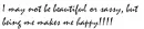 Quote - Not Beautiful or sasy