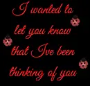 thinking of you