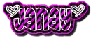 janay pink and black