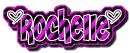rochelle pink and black