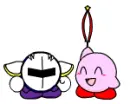 Kirby Hitting Metaknight