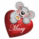 Valentine Creddy with the name Mary