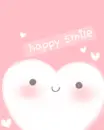  	cute kawaii love heart happy smile