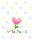  	cute kawaii love flower lovely baby