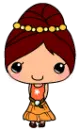 cute kawaii lil girl