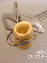 cute kawaii salty snack in a vicious circle