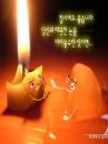 burning candle