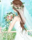 cute kawaii bride