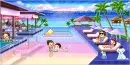 cute kawaii sayclub swimming pool