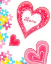 cute kawaii love heart