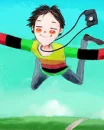 flying boy