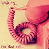 retro pink phone