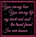 you are...