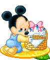 Sad baby mickey