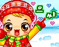 kawaii christmas cutie & reindeer