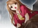 sad anime girl