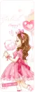 girl in pink