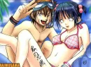 hinata and kiba in the beach