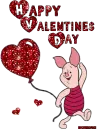 happy valentines day piglet