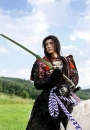 Gackt with a  Sword.